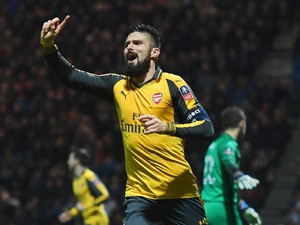 Arsenal Susah Payah Kalahkan Preston North End
