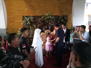Agus Yudhoyono Hadiri Khitanan Bocah yang Mengidolakannya