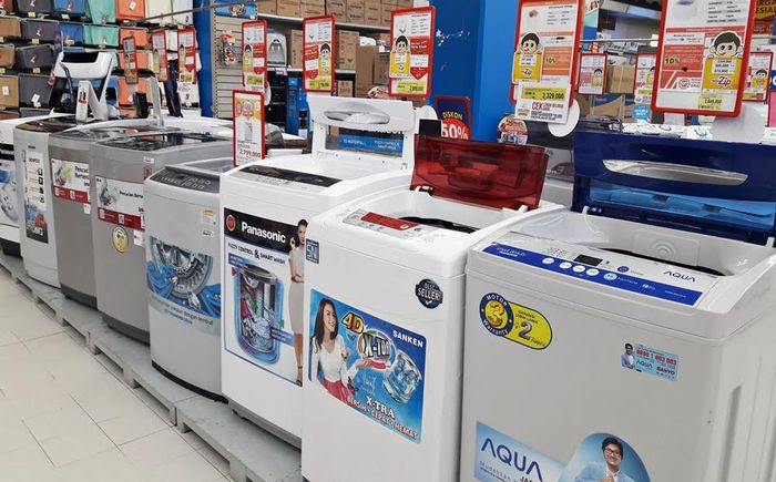 Diskon 5 Mesin Cuci Vacuum Cleaner Setrika di Transmart 