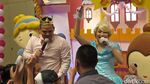 Ayu Ting Ting Nyawer di HUT Bilqis
