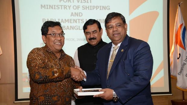 Menteri Pelayaran Bangladesh Kujungi Pelabuhan Tanjung Priok, Pelindo II Buka Peluang Kerja Sama