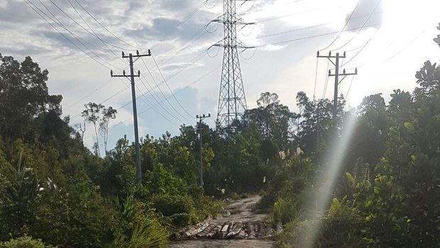 Kado Awal Tahun, PLN Listriki Desa di Barito Timur