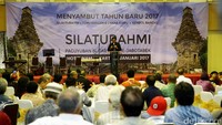 Djarot saat berbicara di podium.