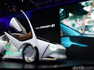 Mobil Futuristik Ikut Unjuk Gigi di Kota Judi