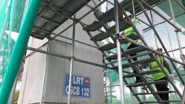 Minggu Sore, Menhub Budi Karya Cek Progress LRT Jabodetabek