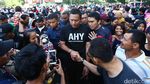 Kampanye di Kembangan, AHY Disambut Meriah