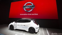Nissan menggunakan teknologi Seamless Autonomous Mobility (SAM) yang dikembangkan dari teknologi NASA. Teknologi ini nantinya dapat mempercepat waktu yang diperlukan Nissan untuk menguji coba kendaraan-kendaraan mobil otonom miliknya. Foto: Nissan