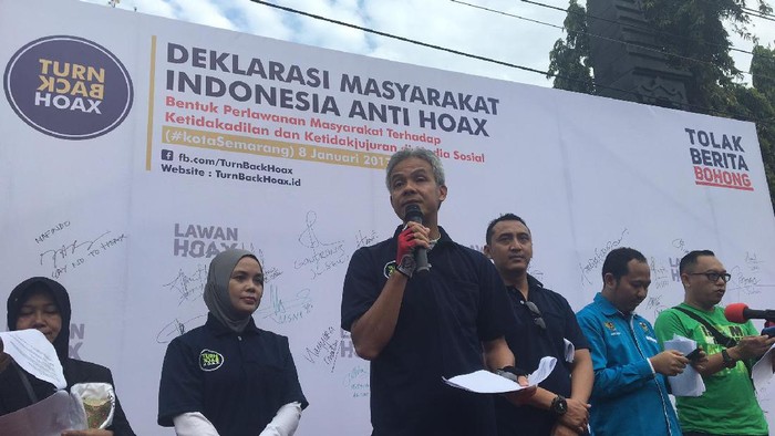 Semarang Tolax Hoax, Ganjar: Ayo Berani Jujur Jangan Anonim!