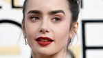 Beauty in Pink! Lily Collins Memukau Lewat Gaun Pink
