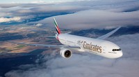 Maskapai selanjutnya datang dari Timur Tengah, yakni Emirates (Emirates)