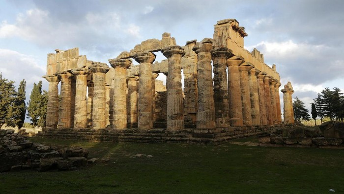 Situs Kirene atau reruntuhan Kota Yunani kuno di Libya menjadi salah satu situs arkeologis warisan dunia
