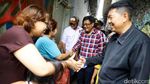 Djarot Blusukan di Pasar Minggu