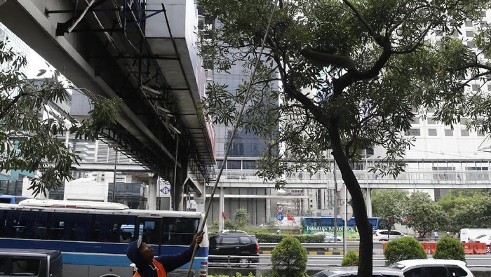 Perawatan JPO Semanggi

Petugas mengecat jembatan penyeberangan orang (JPO) Polda Metro Jaya di Jakarta, Senin (9/1/2016). Pengecatan itu dilakukan guna memberi kesan nyaman kepada para penyeberang jalan.