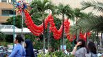 Jelang Imlek, Lampion Hiasi Pusat Perbelanjaan