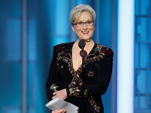 Meryl Streep Raih Lifetime Achievement dalam Golden Globe 2017