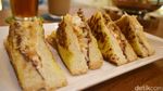 Nyam! Enaknya Roti Bakar Isi Keju, Nutella dan Marshmallow