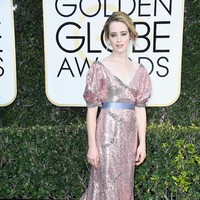 Claire Foy, Annual Golden Globe Awards at The Beverly Hilton Hotel on January 8, 2017 in Beverly Hills, California.  (Photo by Frazer Harrison/Getty Images)