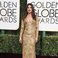 Priyanka Chopra, Annual Golden Globe Awards at The Beverly Hilton Hotel on January 8, 2017 in Beverly Hills, California.  (Photo by Frazer Harrison/Getty Images)