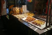 Ada yang digoreng kering, ada yang dibakar(Wahyu/detikTravel)