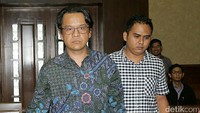 Raoul Adhitya Wiranatakusumah saat jalani sidang putusan di Pengadilan Tipikor, Jakarta, Senin (9/1/2017).