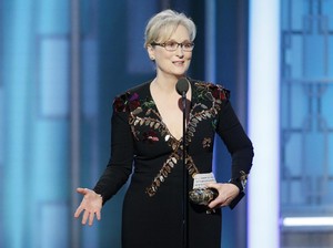 Meryl Streep Sindir Donald Trump di Golden Globes, Ada Apa?
