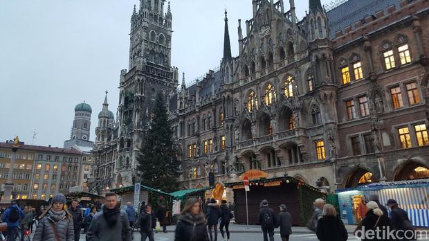Balaikota tua Munich (Fitraya/detikTravel)