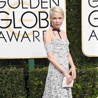 Sudah lima kali Michelle Williams masuk nominasi Golden Globes. Tiga tahun lalu ia memenangkan Golden Globes pertamanya dan akankah momen tersebut terulang lagi tahun ini? Foto: Frazer Harrison/Getty Images