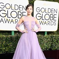 Hailee Steinfe, Annual Golden Globe Awards at The Beverly Hilton Hotel on January 8, 2017 in Beverly Hills, California.  (Photo by Frazer Harrison/Getty Images)