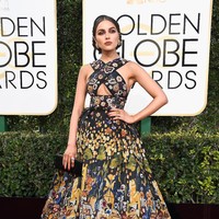 Olivia Culpo, Annual Golden Globe Awards at The Beverly Hilton Hotel on January 8, 2017 in Beverly Hills, California.  (Photo by Frazer Harrison/Getty Images)