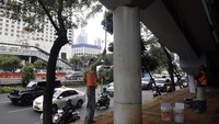 Warna putih diberikan untuk memberikan kesan bersih.
