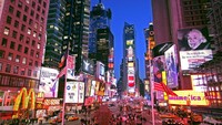 Wisata Malam di New York sudah tidak perlu ditanyakan lagi keseruannya. Ayo ke Times Square dan lihatlah gemerlap kota yang tidak pernah tidur 24 jam (Thinkstock)