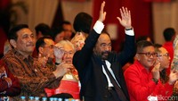 Sejumlah ketum partai juga hadir.