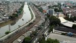 Pemandangan Pemukiman Padat Tanah Abang