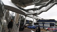 Ini penampakan halte TransJakarta Koridor 13 Ciledug-Tendean, Selasa (10/1/2017), yang dinilai yak ramah pengguna.