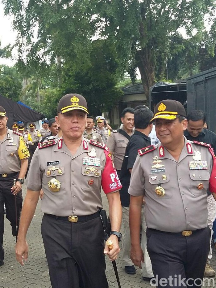 Kapolda Metro Cek Sidang Ahok di Auditorium Kementan