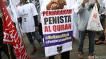 Ramaikan Sidang, Massa Minta Ahok Dipenjara