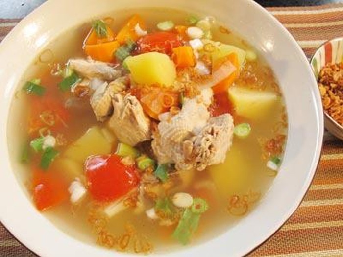 sup ayam gurih sup ayam gurih