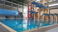 Ini adalah tempat pertandingan cabang loncat indah, yang terdapat di Aquatic Stadium.