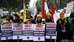 Ramaikan Sidang, Massa Minta Ahok Dipenjara
