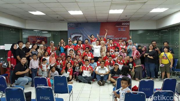 45 Mobil Sienta Berkumpul di MGK  