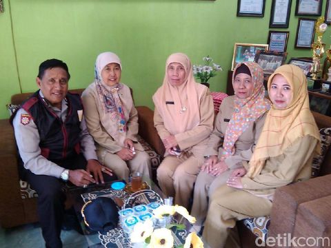 Bripka Arifin pamit pensiun ke guru SDN Banjarejo