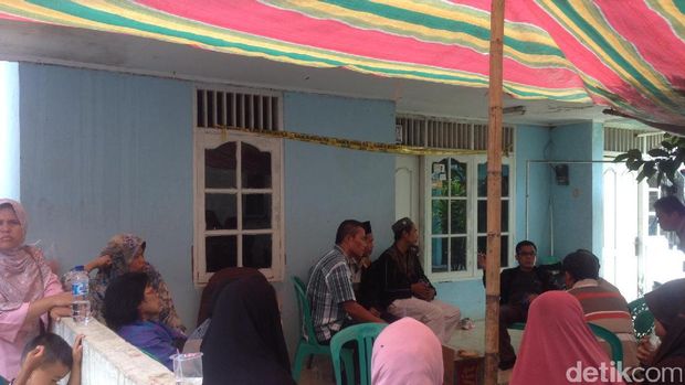 TKP penemuan mayat mahsiswi UMJ