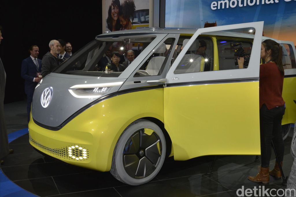 Volkswagen I.D. BUZZ diperkenalkan di Detroit Motor Show 2017