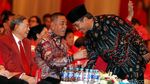 Menteri dan Para Tokoh Menghadiri HUT PDIP