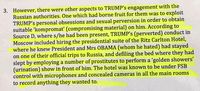 Potongan dokumen menyudutkan Trump yang dirilis Buzzfeed