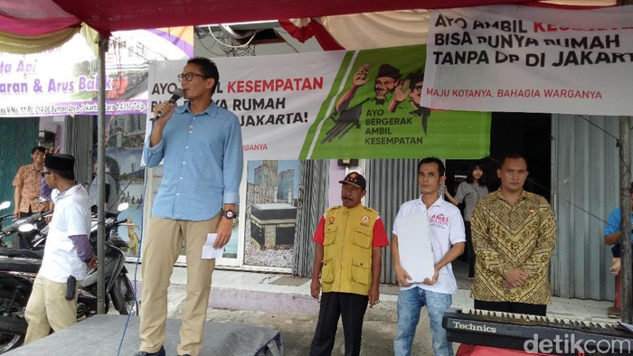 Saat Kampanye Sandiaga Terusik Suara Gaduh Mobil Mewah