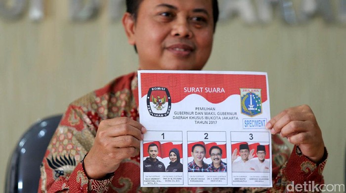 7,2 Juta Surat Suara untuk Pilgub DKI Rampung Dicetak