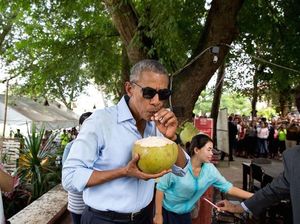 Momen Menarik Saat-saat Terakhir Presiden Obama