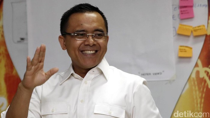Bupati Banyuwangi Abdulah Azwar Anas mendatangi kantor detikcom Jakarta, Rabu (11/1/2017)
