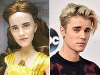 Boneka Beauty and the Beast Jadi Lelucon karena Mirip Justin Bieber